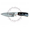 REBEL WOLF EXOTIC HUNTING DAMASCUS STEEL 1095 HIGH CARBON STEEL